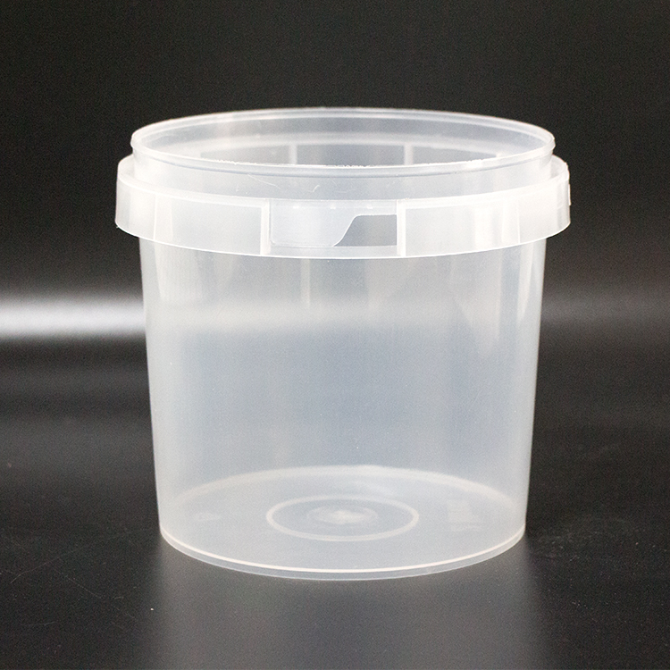 2L 透明塑料圆桶
