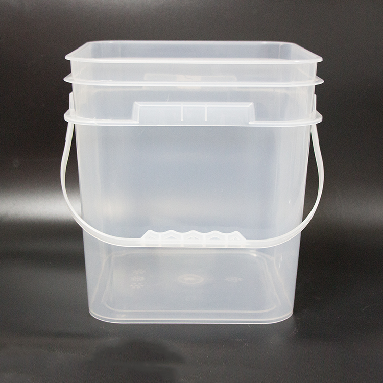 10L 透明塑料方桶